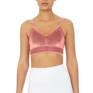 ALO Yoga Luxe Bra - Rosewood Small